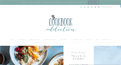 Desktop Screenshot of mycookbookaddiction.com